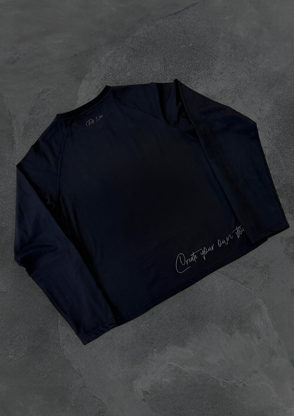 "Create your own Story" - Longsleeve Schwarz